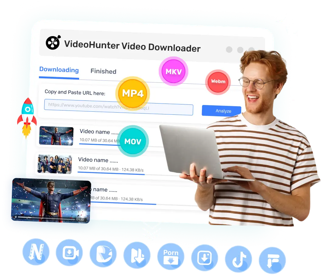 Main Picture of VideoHunter