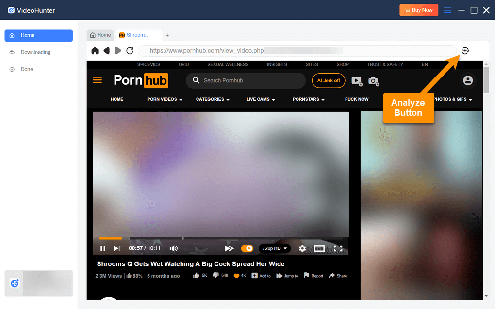 Add Pornhub Video to Download